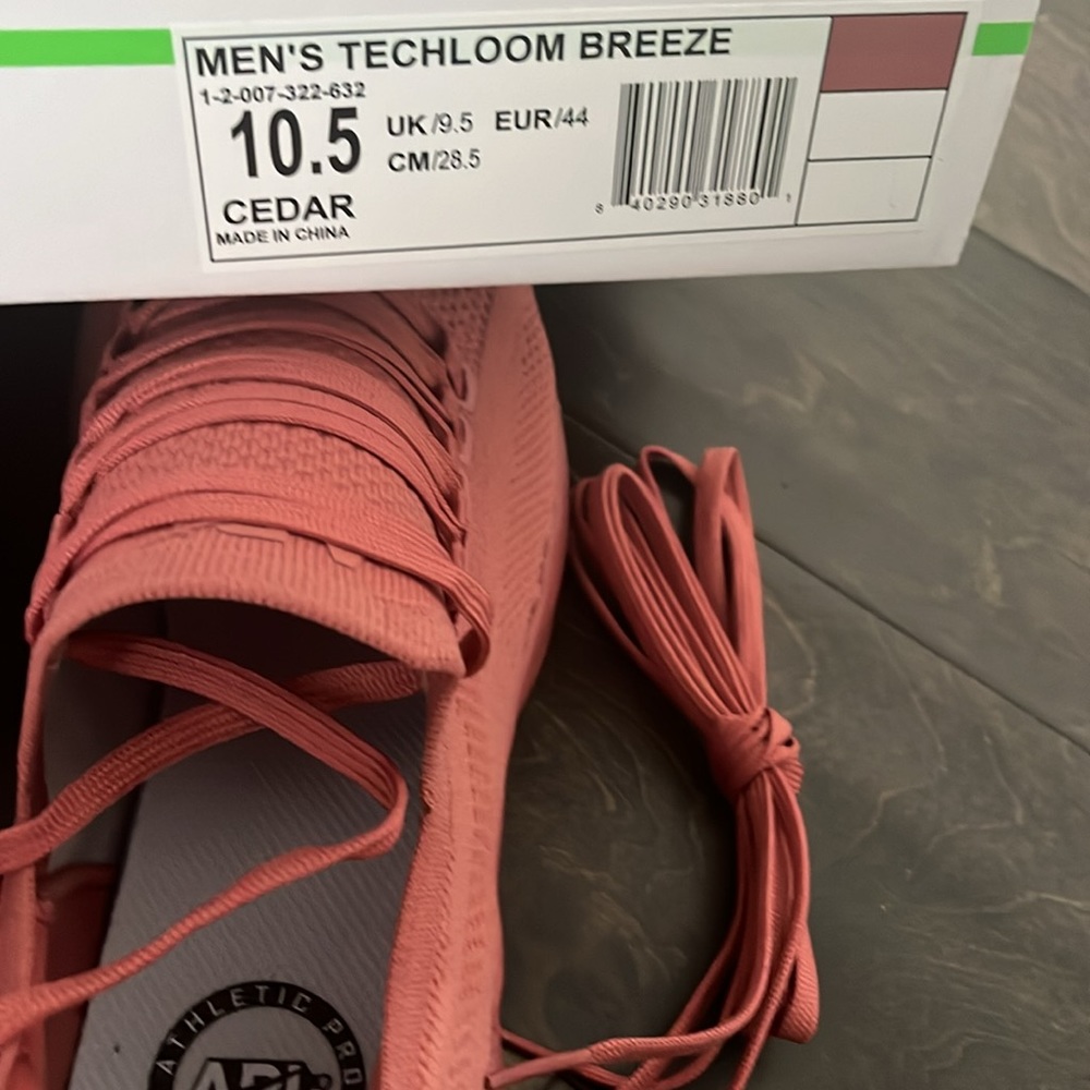 APL Men’s Techloom Breeze Cedar Red Sneaker, NWT - Picture 6 of 6